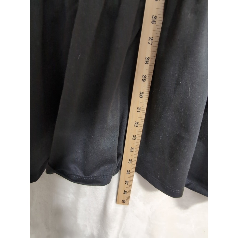 Nautica Tiered Dress Womens XXL Black White Sleeveless Beachy Office Casual - Picture 8 of 8